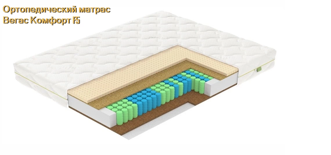 Матрас Вегас Comfort F5 купить в Минске недорого